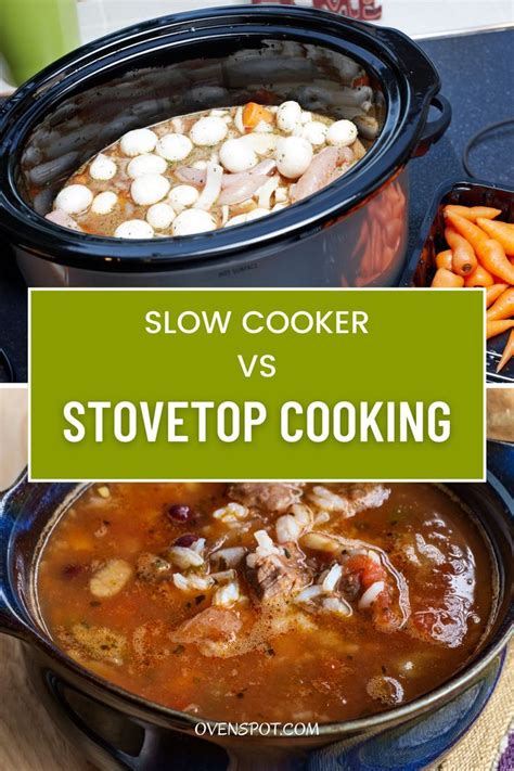 slow cooker vs stove top